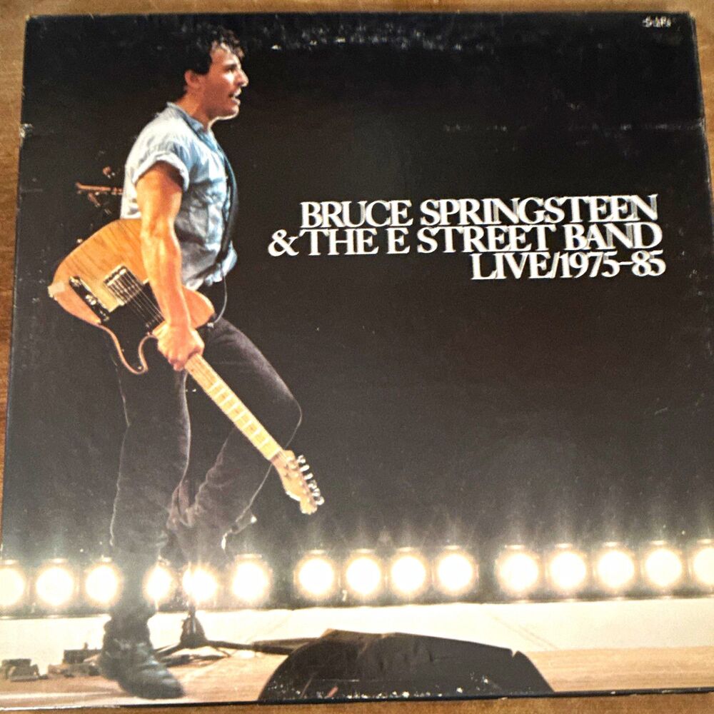 Bruce Springsteen & The E Street Band Live/1975-85 5LP Vinyl Box Columbia 1986